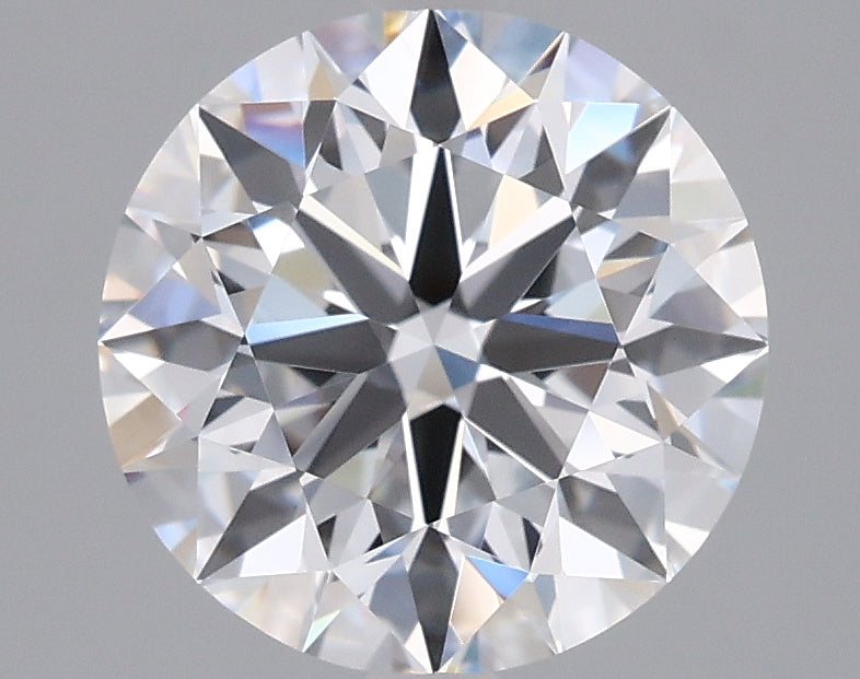 2.36 Carat Round Shaped, Ideal Cut, D Color, VVS2 Clarity, IGI Certified Lab Grown Diamond