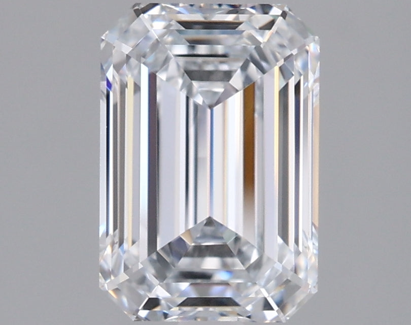 2.05 Carat Emerald Shaped, Ideal Cut, D Color, VVS1 Clarity, IGI Certified Lab Grown Diamond