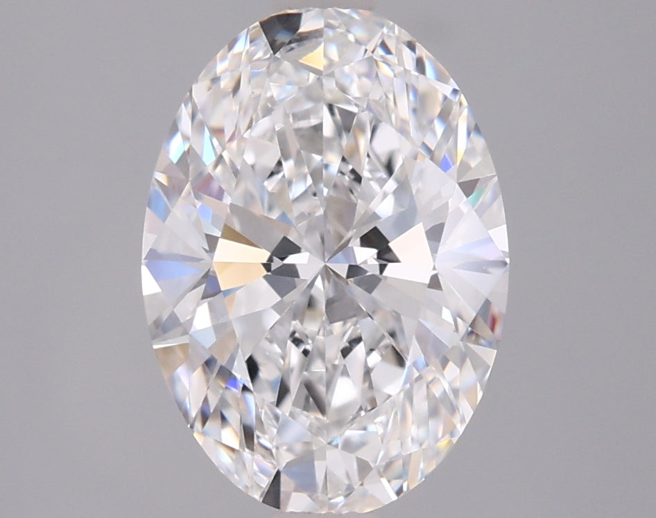 2.08 Carat Oval Shaped, Ideal Cut, D Color, VVS1 Clarity, IGI Certified Lab Grown Diamond