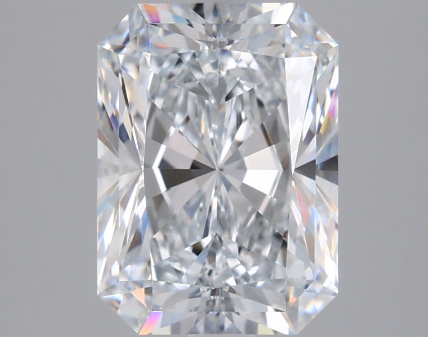 2.48 Carat Radiant Shaped, Excellent Cut, E Color, VVS1 Clarity, IGI Certified Lab Grown Diamond