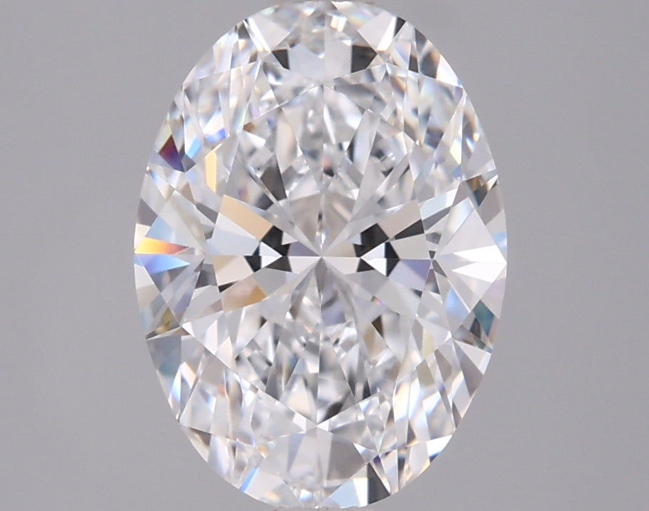 2.03 Carat Oval Shaped, Ideal Cut, D Color, VVS1 Clarity, IGI Certified Lab Grown Diamond