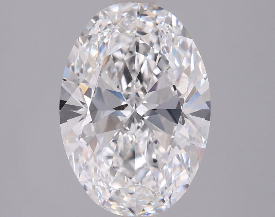 2.09 Carat Oval Shaped, Ideal Cut, D Color, VVS1 Clarity, IGI Certified Lab Grown Diamond