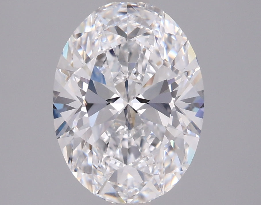 2.00 Carat Oval Shaped, Ideal Cut, D Color, VVS1 Clarity, IGI Certified Lab Grown Diamond