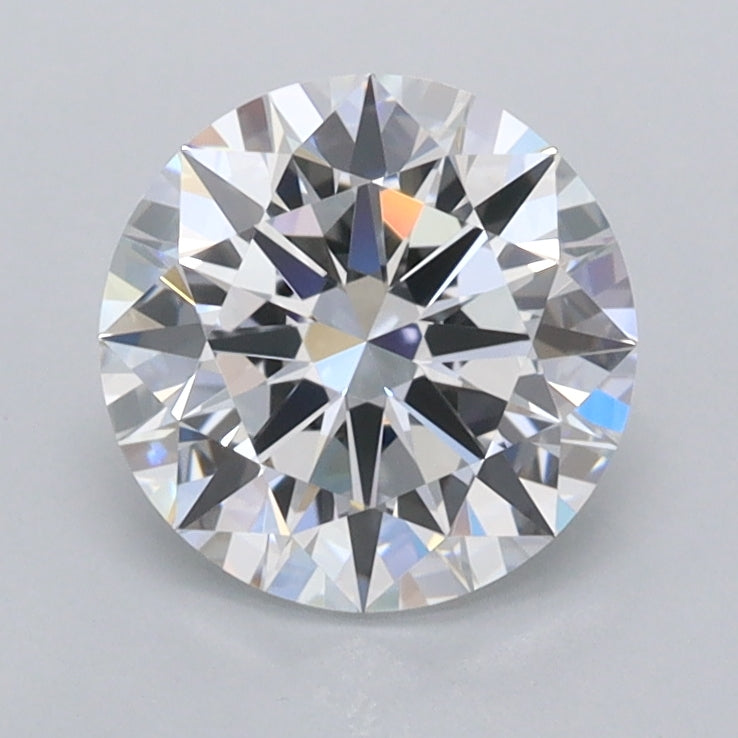 1.43 Carat Round Shaped, Ideal Cut, D Color, FL Clarity, IGI Certified Lab Grown Diamond