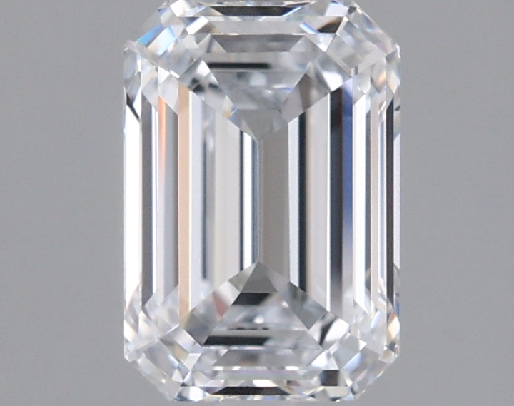 1.56 Carat Emerald Shaped, Ideal Cut, E Color, VVS1 Clarity, IGI Certified Lab Grown Diamond