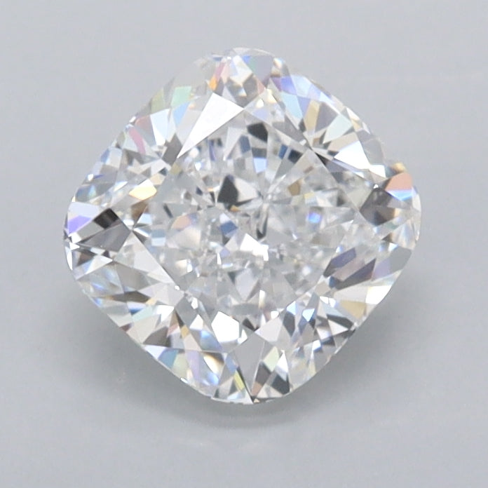 1.21 Carat Cushion Shaped, Ideal Cut, D Color, FL Clarity, IGI Certified Lab Grown Diamond