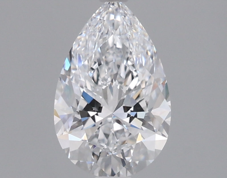1.03 Carat Pear Shaped, Excellent Cut, D Color, VVS2 Clarity, IGI Certified Lab Grown Diamond
