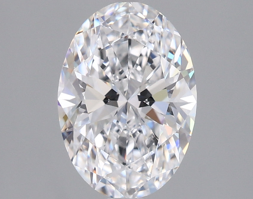 1.53 Carat Oval Shaped, Ideal Cut, D Color, VVS1 Clarity, IGI Certified Lab Grown Diamond