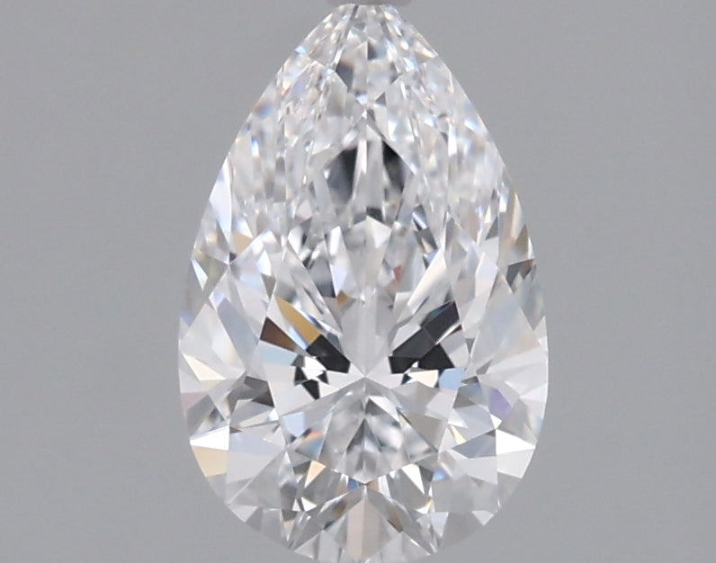 1.08 Carat Pear Shaped, Excellent Cut, D Color, VVS2 Clarity, IGI Certified Lab Grown Diamond