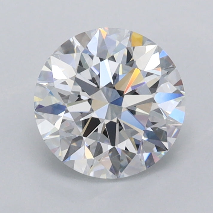 1.24 Carat Round Shaped, Ideal Cut, D Color, IF Clarity, IGI Certified Lab Grown Diamond