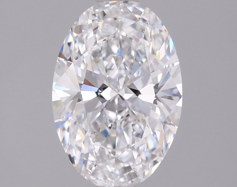 1.25 Carat Oval Shaped, Ideal Cut, D Color, VVS1 Clarity, IGI Certified Lab Grown Diamond