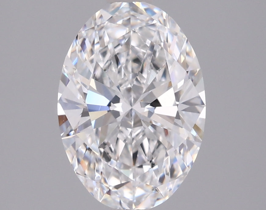 1.61 Carat Oval Shaped, Ideal Cut, D Color, VVS1 Clarity, IGI Certified Lab Grown Diamond