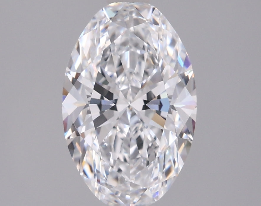 1.54 Carat Oval Shaped, Ideal Cut, D Color, VVS1 Clarity, IGI Certified Lab Grown Diamond