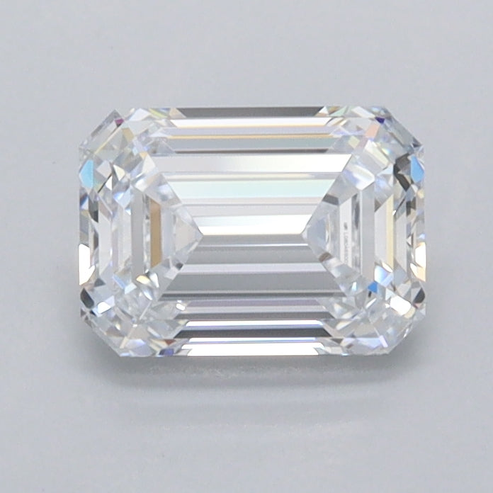 1.01 Carat Emerald Shaped, Ideal Cut, E Color, VVS1 Clarity, IGI Certified Lab Grown Diamond