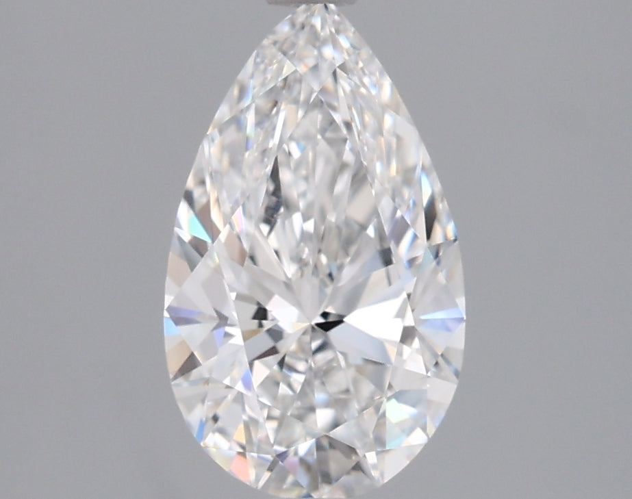 1.41 Carat Pear Shaped, Ideal Cut, E Color, VVS1 Clarity, IGI Certified Lab Grown Diamond