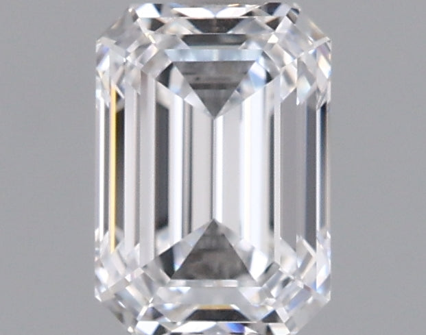 1.03 Carat Emerald Shaped, Ideal Cut, D Color, VVS1 Clarity, IGI Certified Lab Grown Diamond