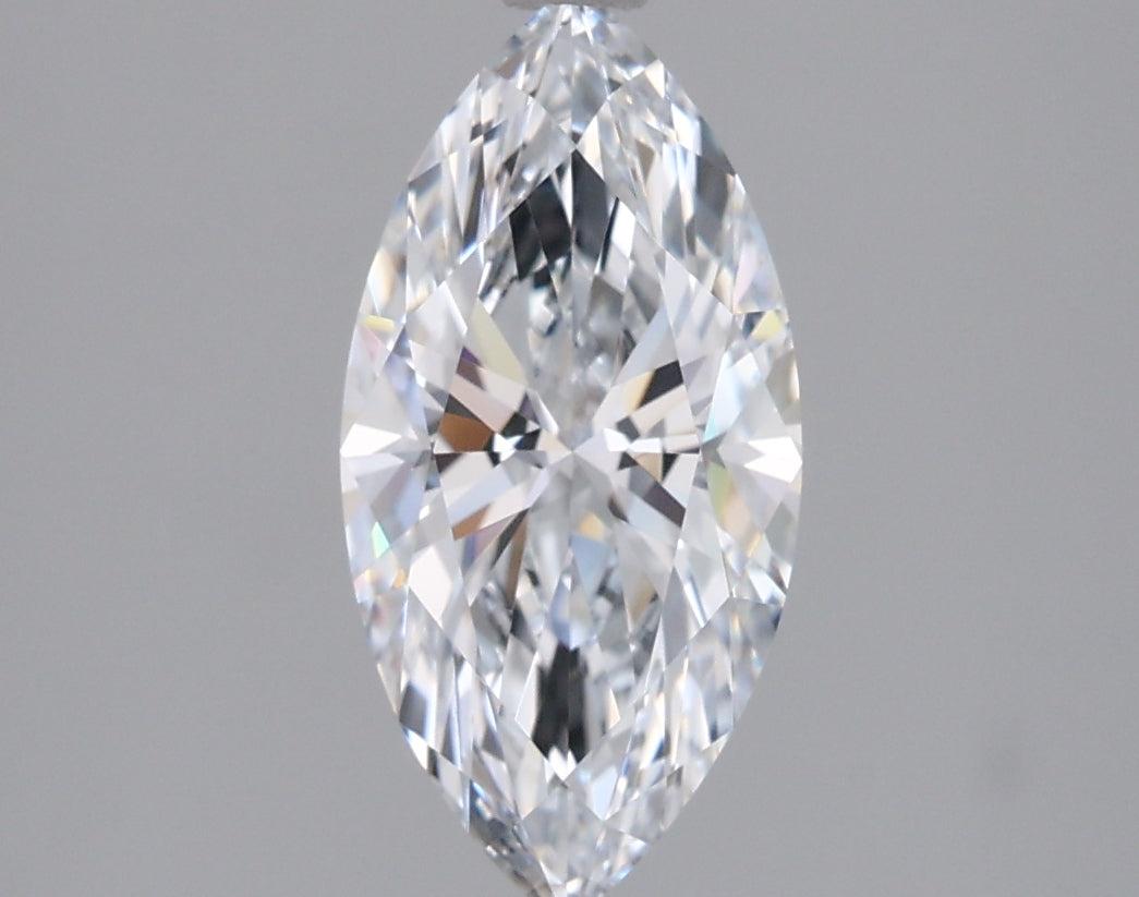 1.51 Carat Marquise Shaped, Ideal Cut, E Color, VVS1 Clarity, IGI Certified Lab Grown Diamond