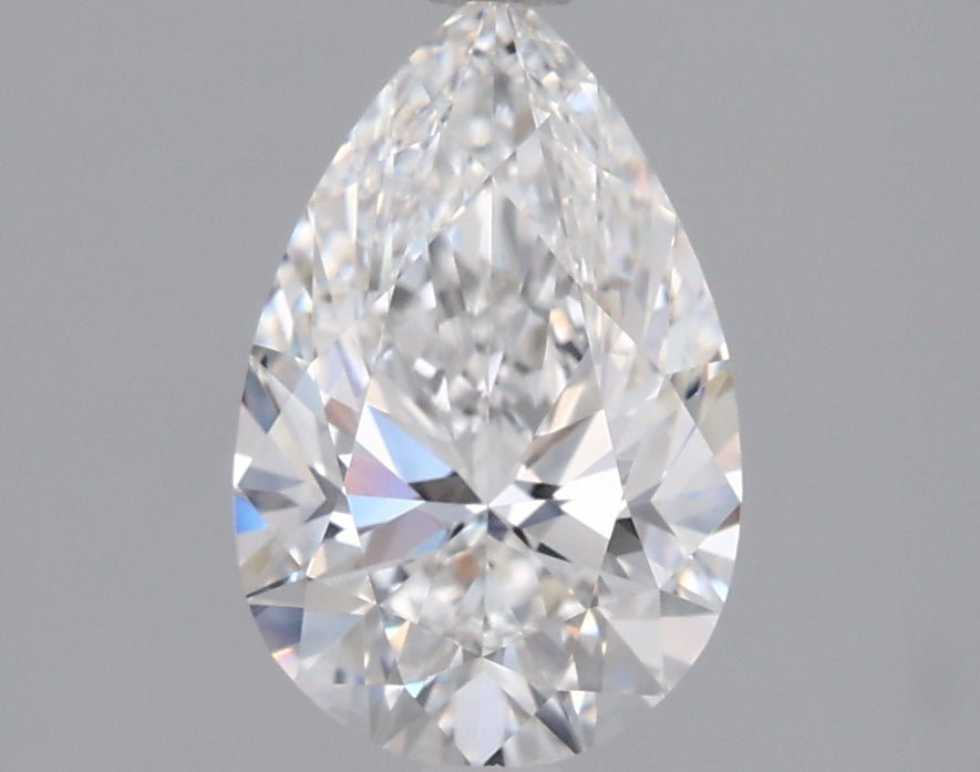 1.50 Carat Pear Shaped, Excellent Cut, E Color, VVS1 Clarity, IGI Certified Lab Grown Diamond