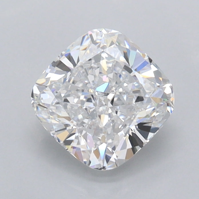 1.11 Carat Cushion Shaped, Ideal Cut, D Color, FL Clarity, IGI Certified Lab Grown Diamond
