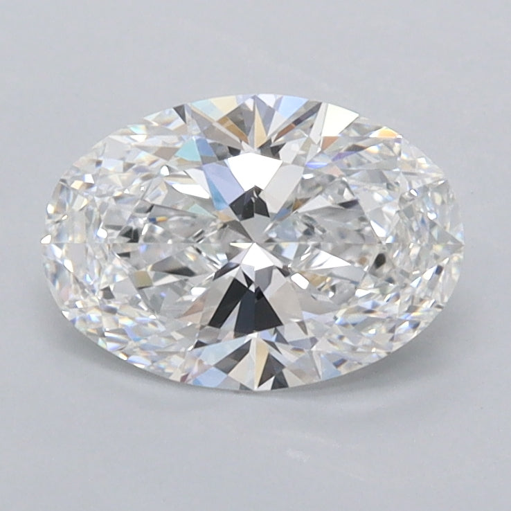 1.03 Carat Oval Shaped, Ideal Cut, D Color, VVS1 Clarity, IGI Certified Lab Grown Diamond