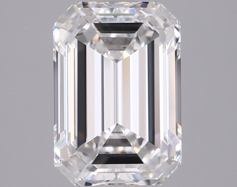 2.06 Carat Emerald Shaped, Ideal Cut, E Color, VVS1 Clarity, IGI Certified Lab Grown Diamond