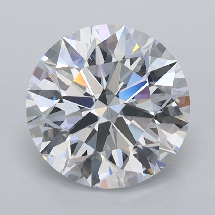 1.46 Carat Round Shaped, Ideal Cut, E Color, FL Clarity, IGI Certified Lab Grown Diamond