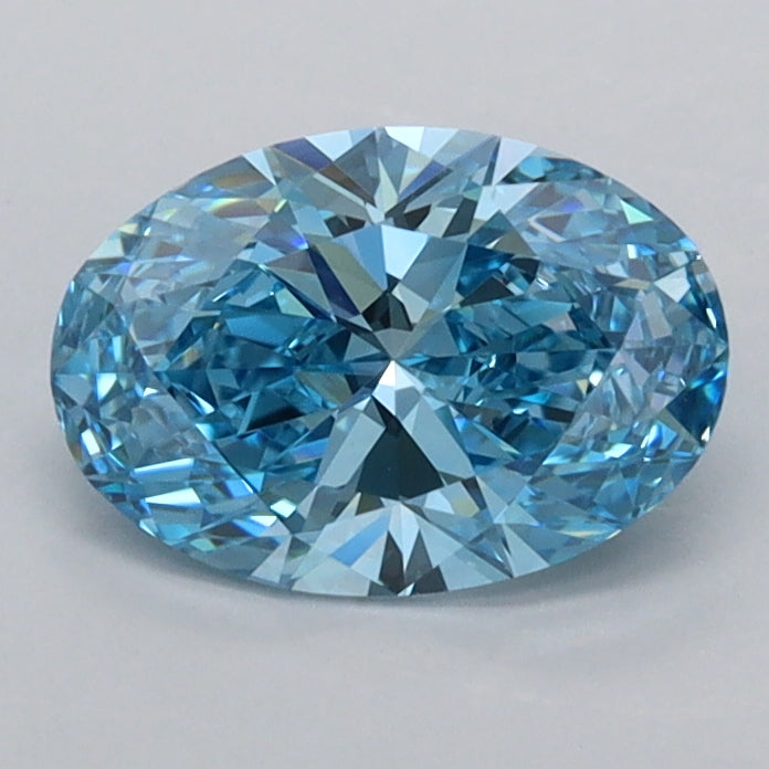 1.06 Carat Oval Shaped, Ideal Cut, VVS2 Clarity, IGI Certified Lab Grown Diamond