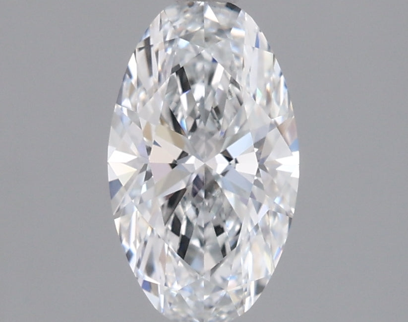 1.05 Carat Oval Shaped, Ideal Cut, D Color, VVS2 Clarity, IGI Certified Lab Grown Diamond