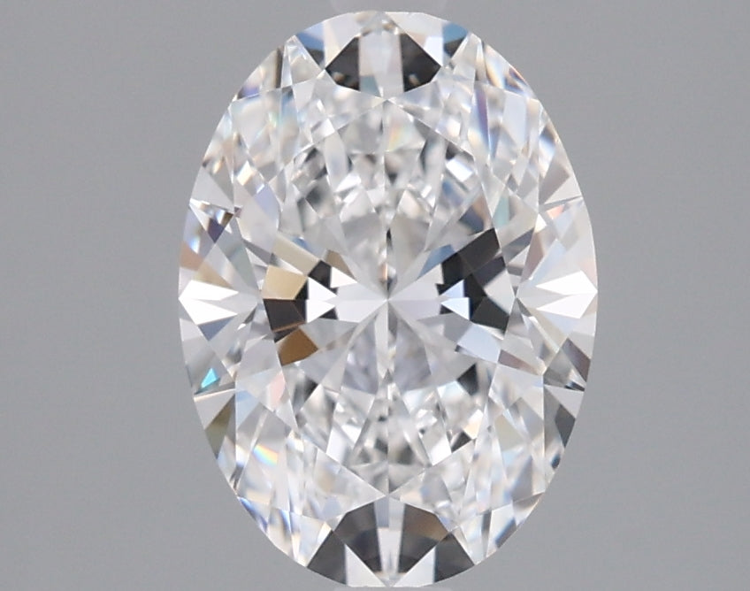 1.57 Carat Oval Shaped, Ideal Cut, D Color, VVS1 Clarity, IGI Certified Lab Grown Diamond