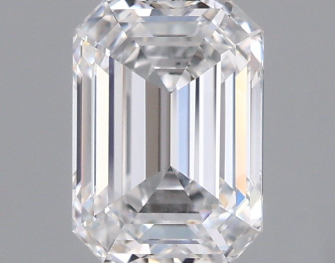 1.51 Carat Emerald Shaped, Ideal Cut, D Color, VVS1 Clarity, IGI Certified Lab Grown Diamond