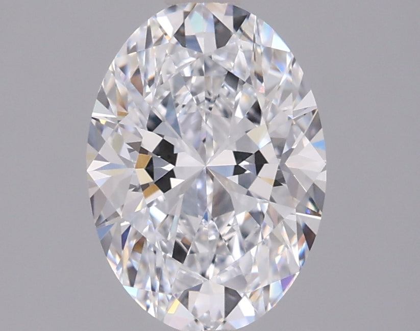 1.57 Carat Oval Shaped, Excellent Cut, D Color, VVS2 Clarity, IGI Certified Lab Grown Diamond