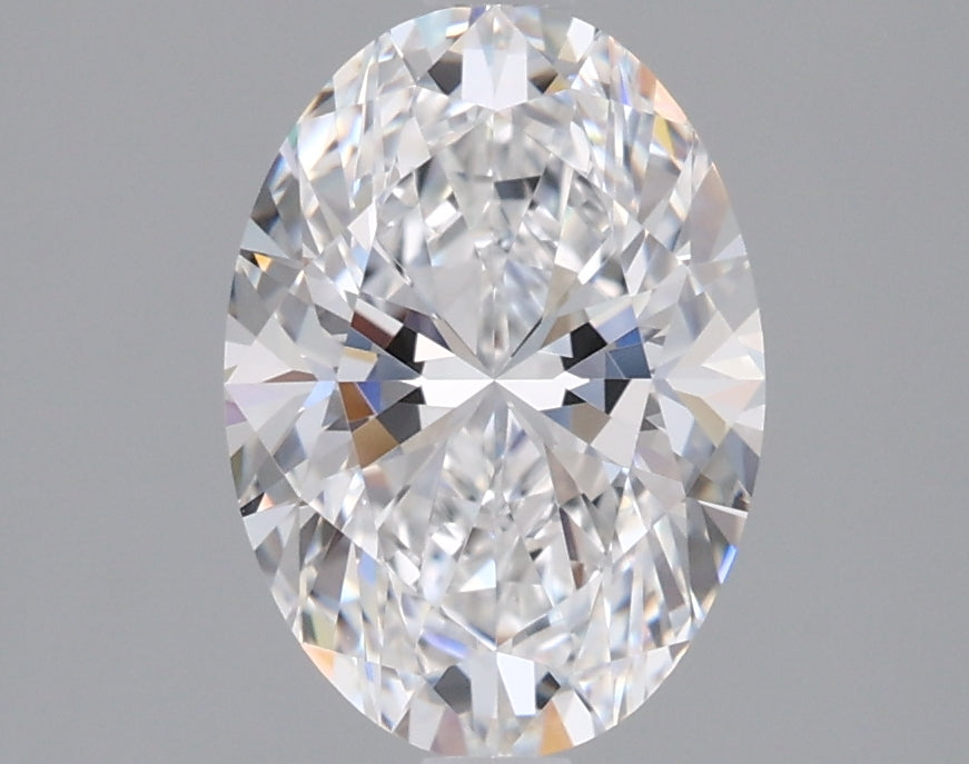 1.71 Carat Oval Shaped, Excellent Cut, D Color, VVS1 Clarity, IGI Certified Lab Grown Diamond