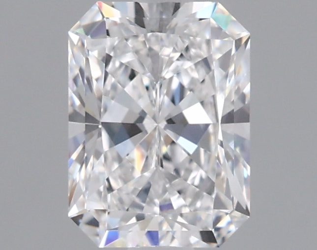 1.08 Carat Radiant Shaped, Excellent Cut, D Color, VVS1 Clarity, IGI Certified Lab Grown Diamond