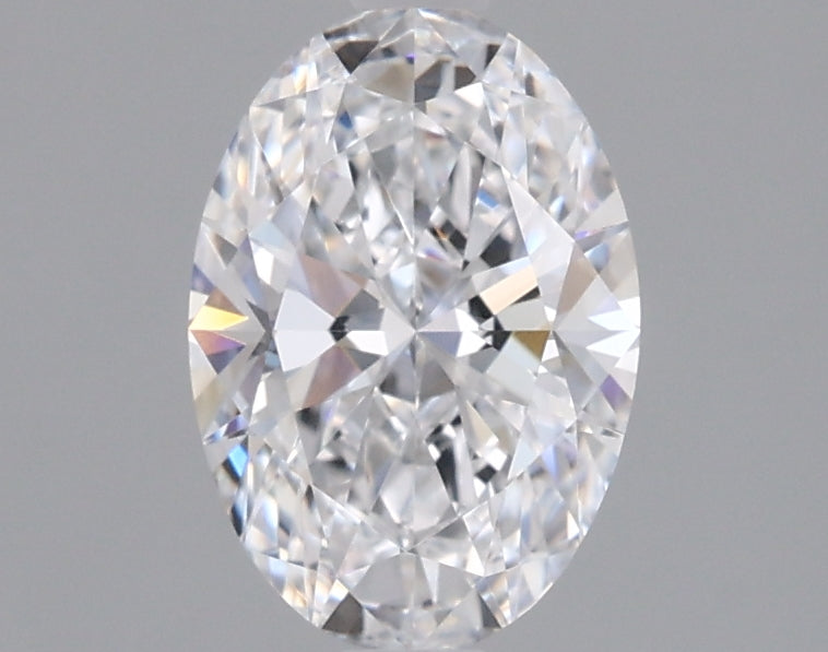 1.07 Carat Oval Shaped, Ideal Cut, D Color, VVS2 Clarity, IGI Certified Lab Grown Diamond