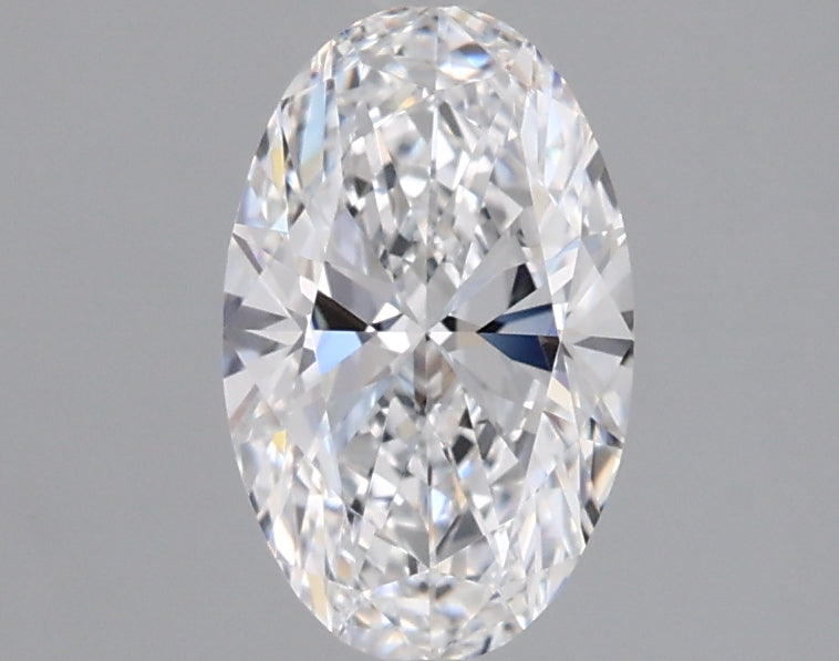 1.08 Carat Oval Shaped, Ideal Cut, D Color, VVS1 Clarity, IGI Certified Lab Grown Diamond