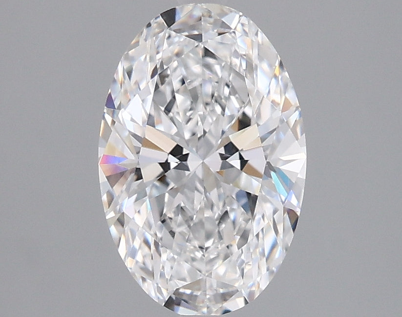 1.52 Carat Oval Shaped, Ideal Cut, D Color, VVS1 Clarity, IGI Certified Lab Grown Diamond