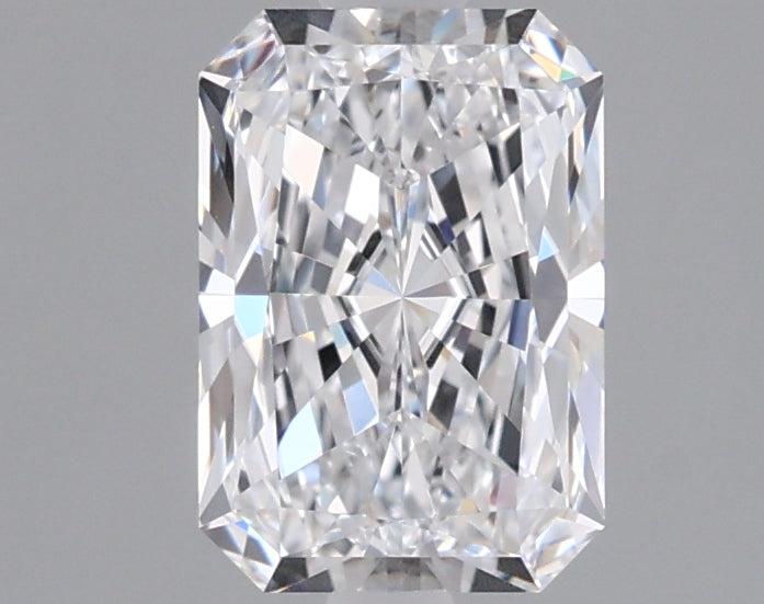 1.05 Carat Radiant Shaped, Ideal Cut, D Color, VVS1 Clarity, IGI Certified Lab Grown Diamond