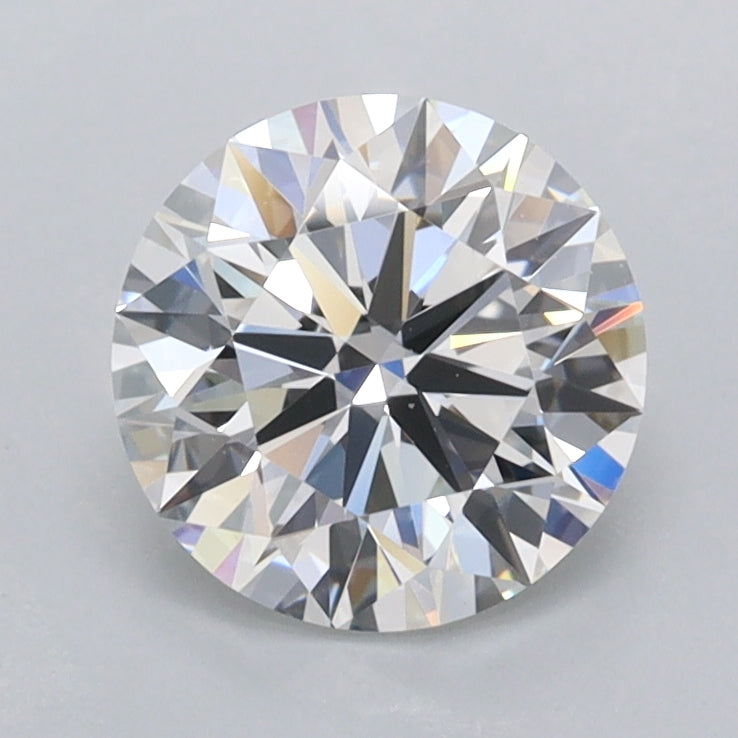 1.46 Carat Round Shaped, Ideal Cut, D Color, FL Clarity, IGI Certified Lab Grown Diamond