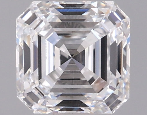 1.01 Carat Asscher Shaped, Ideal Cut, D Color, VVS2 Clarity, IGI Certified Lab Grown Diamond