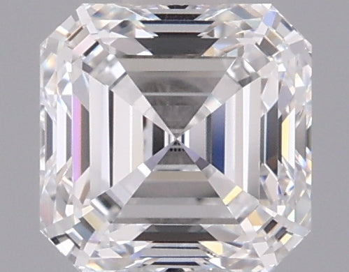 1.01 Carat Asscher Shaped, Excellent Cut, D Color, VVS1 Clarity, IGI Certified Lab Grown Diamond