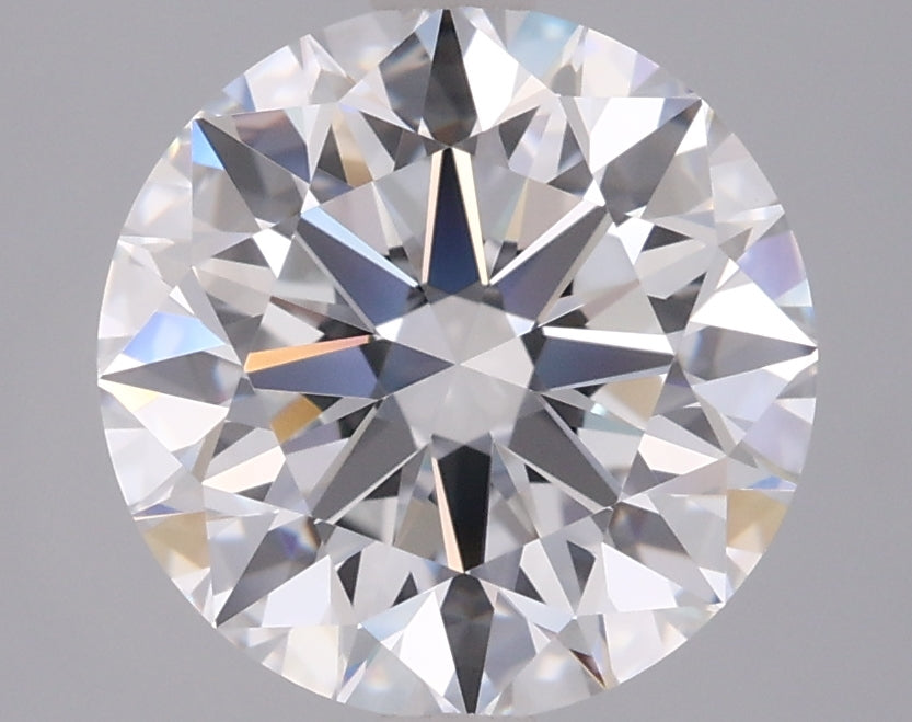 3.01 Carat Round Shaped, Ideal Cut, D Color, VVS2 Clarity, IGI Certified Lab Grown Diamond