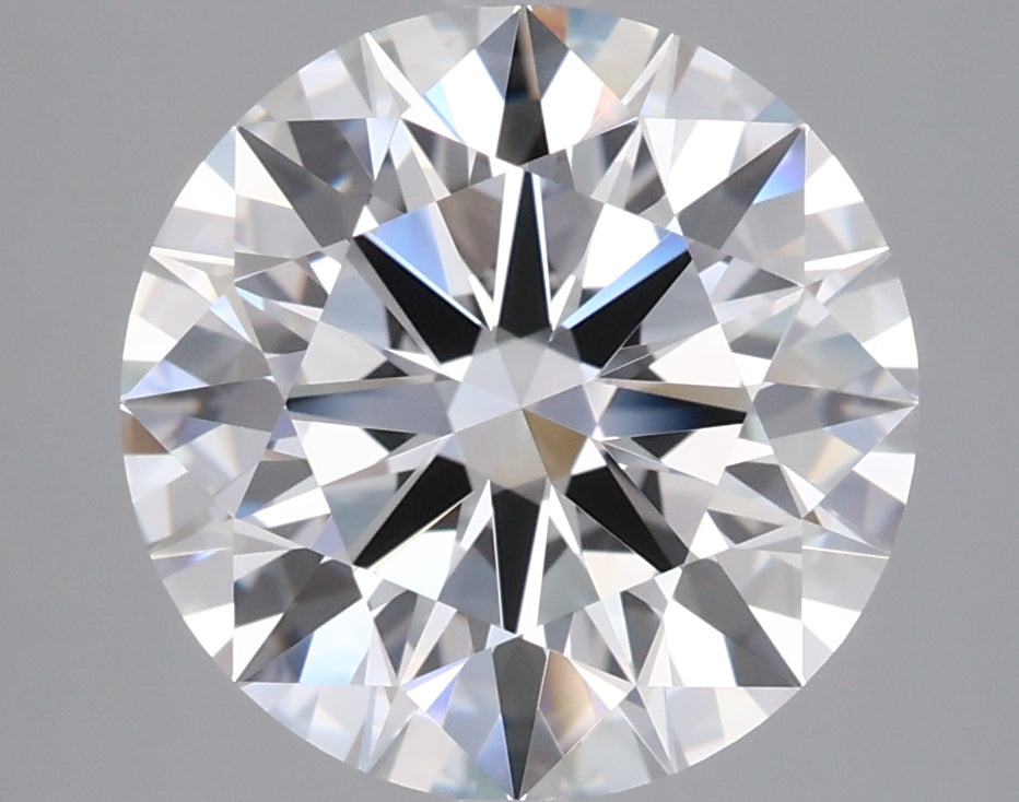 3.65 Carat Round Shaped, Ideal Cut, D Color, VVS2 Clarity, IGI Certified Lab Grown Diamond