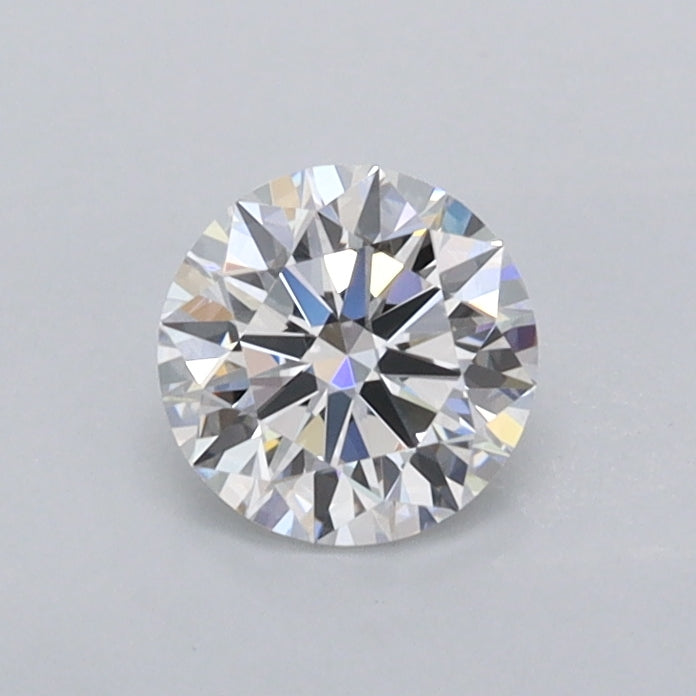 0.53 Carat Round Shaped, Ideal Cut, D Color, IF Clarity, IGI Certified Lab Grown Diamond