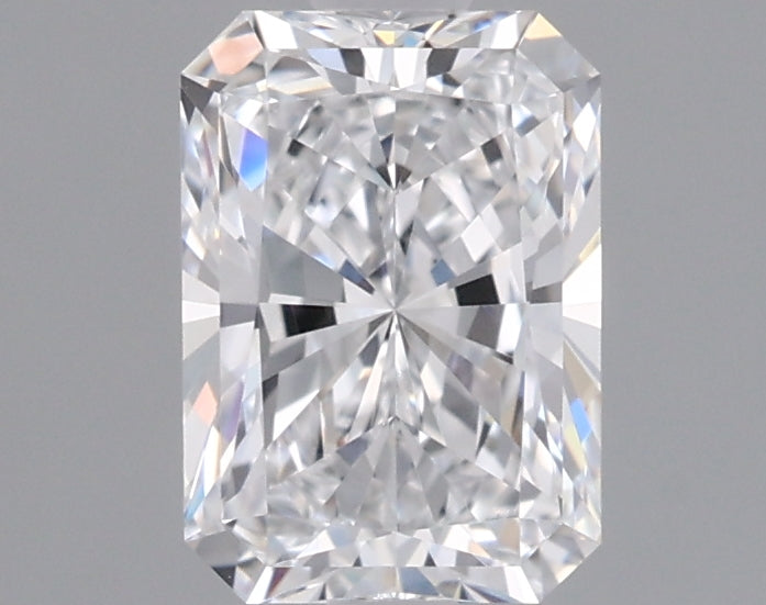 0.99 Carat Radiant Shaped, Excellent Cut, D Color, VVS1 Clarity, IGI Certified Lab Grown Diamond