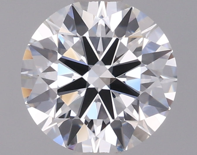 0.97 Carat Round Shaped, Ideal Cut, D Color, VVS2 Clarity, IGI Certified Lab Grown Diamond