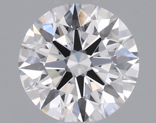 0.53 Carat Round Shaped, Ideal Cut, D Color, VVS2 Clarity, IGI Certified Lab Grown Diamond