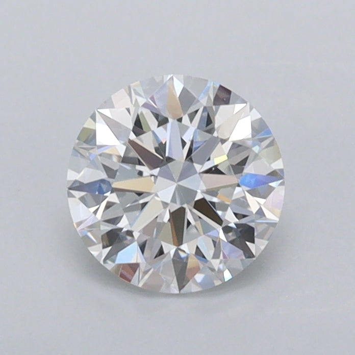 0.74 Carat Round Shaped, Ideal Cut, D Color, VVS2 Clarity, IGI Certified Lab Grown Diamond
