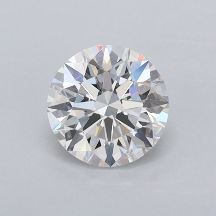 0.58 Carat Round Shaped, Ideal Cut, D Color, VVS1 Clarity, IGI Certified Lab Grown Diamond