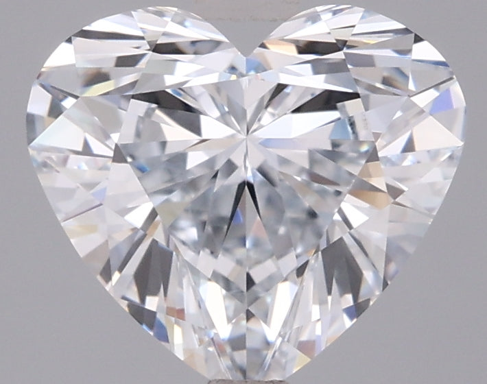 2.04 Carat Heart Shaped, Ideal Cut, F Color, VVS1 Clarity, IGI Certified Lab Grown Diamond
