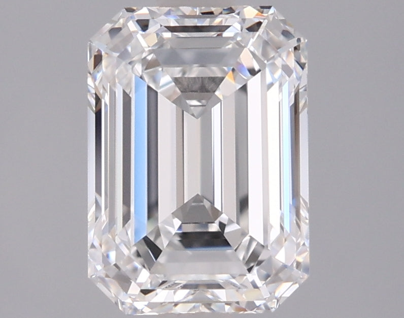 2.04 Carat Emerald Shaped, Ideal Cut, D Color, VVS1 Clarity, IGI Certified Lab Grown Diamond